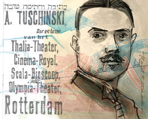 Abraham Tuschinski. Beeld: Karel Kindermans, 2021